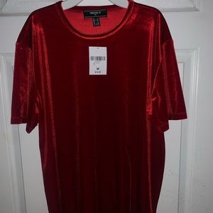 Forever 21 Red Velvet Tee